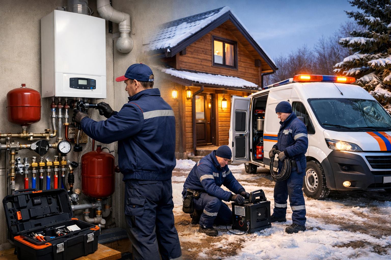 Автономное отопление без риска: аварийная служба «Инженерные коммуникации 8 495 744 67 74» — круглосуточно