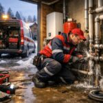 Аварийная служба для двухтрубного водяного отопления загородного дома