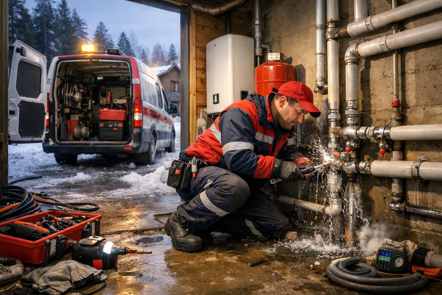 Срочный выезд 24/7 для двухтрубного водяного отопления — мгновенная профессиональная помощь