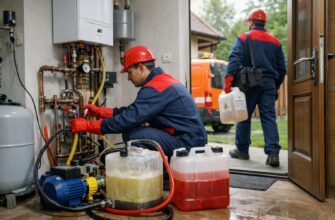 Аварийная служба: химическая промывка отопления частного дома