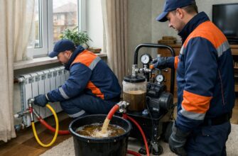 Аварийная служба: промывка радиатора отопления в частном доме
