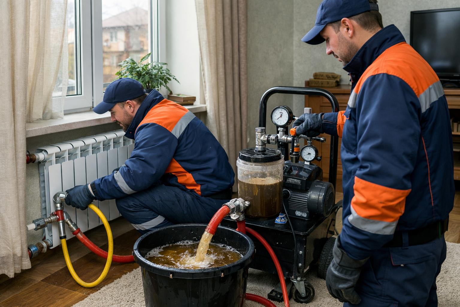 Срочная промывка радиаторов в частном доме — быстро и надежно от