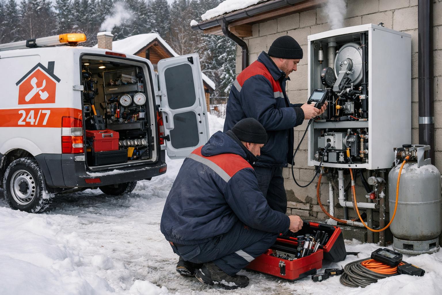 Аварийная служба «Коттедж» — 24/7 экстренная помощь для автономных котельных