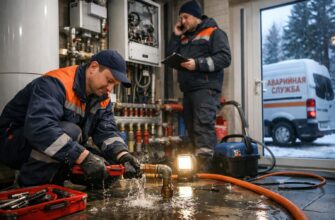 Аварийная помощь при неполадках водяного отопления коттеджа