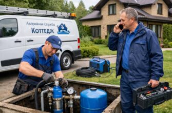 Частное водоснабжение без сбоев — аварийная служба