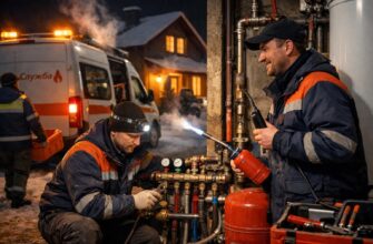 Аварийная служба монтажа автономного отопления