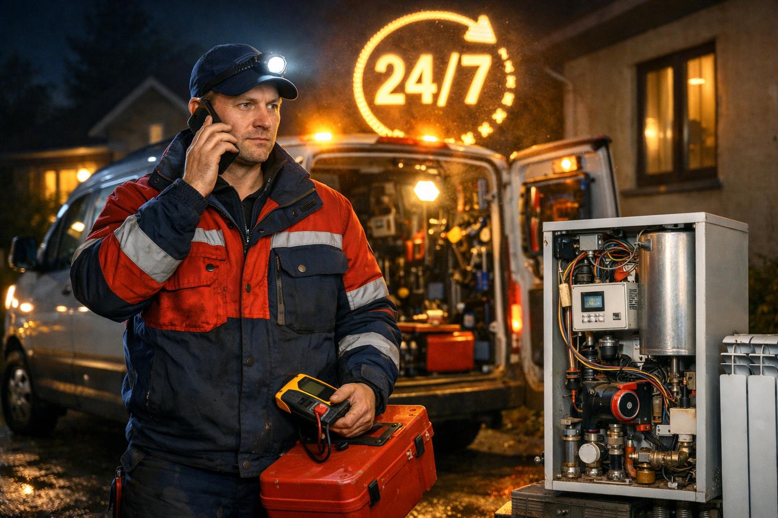 Круглосуточная аварийная служба электрического независимого отопления — помощь 24/7 от