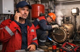 Аварийная служба: обслуживание отопления и ремонт теплообменников