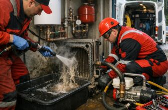 Аварийная служба обслуживания отопления — срочная промывка теплообменника