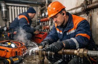 Срочный ремонт отопления: как работает аварийная служба