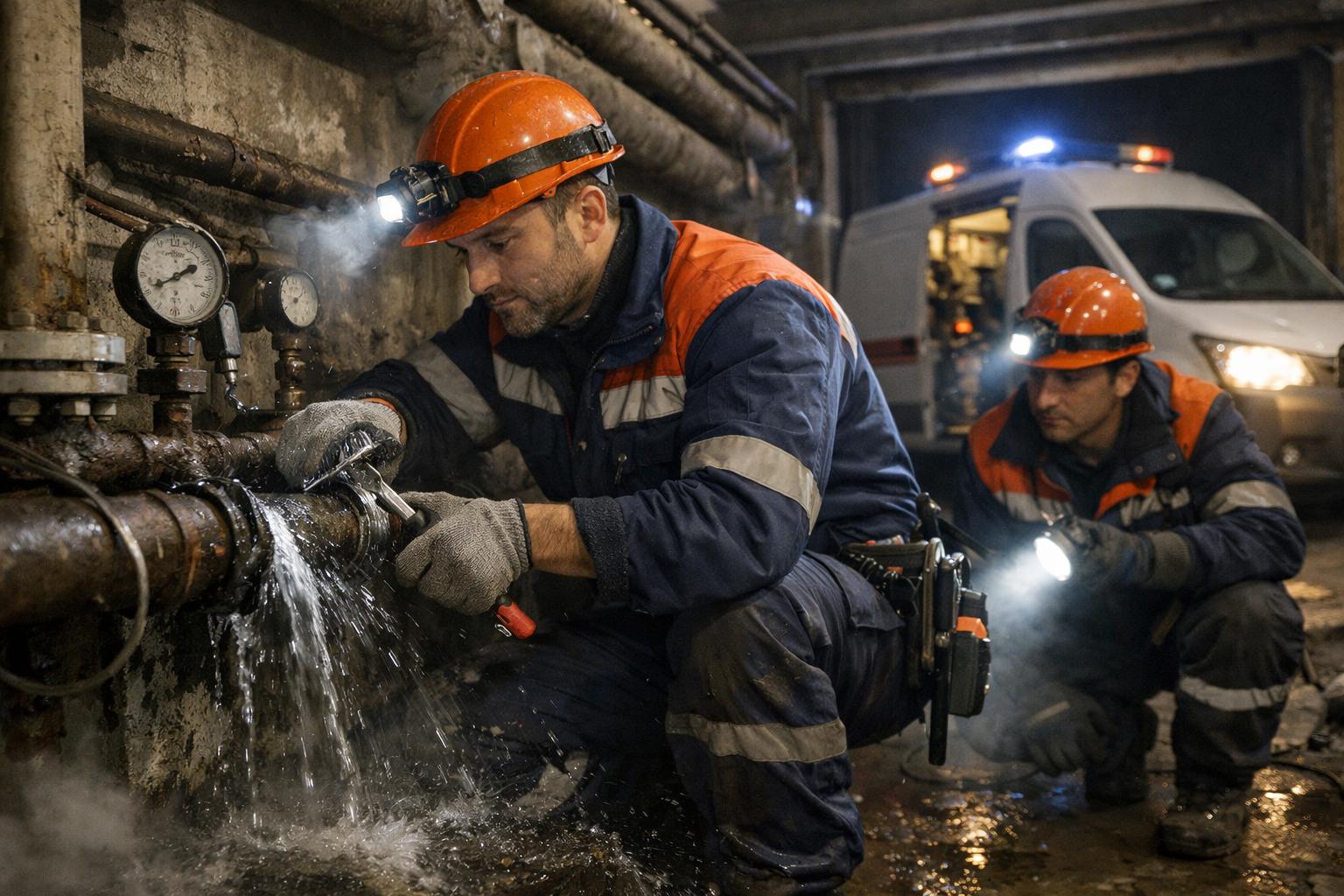 Круглосуточная аварийная служба отопления — выезд за 30 минут