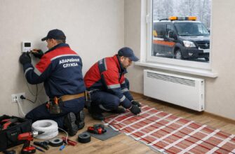 Аварийная служба: установка электрического отопления