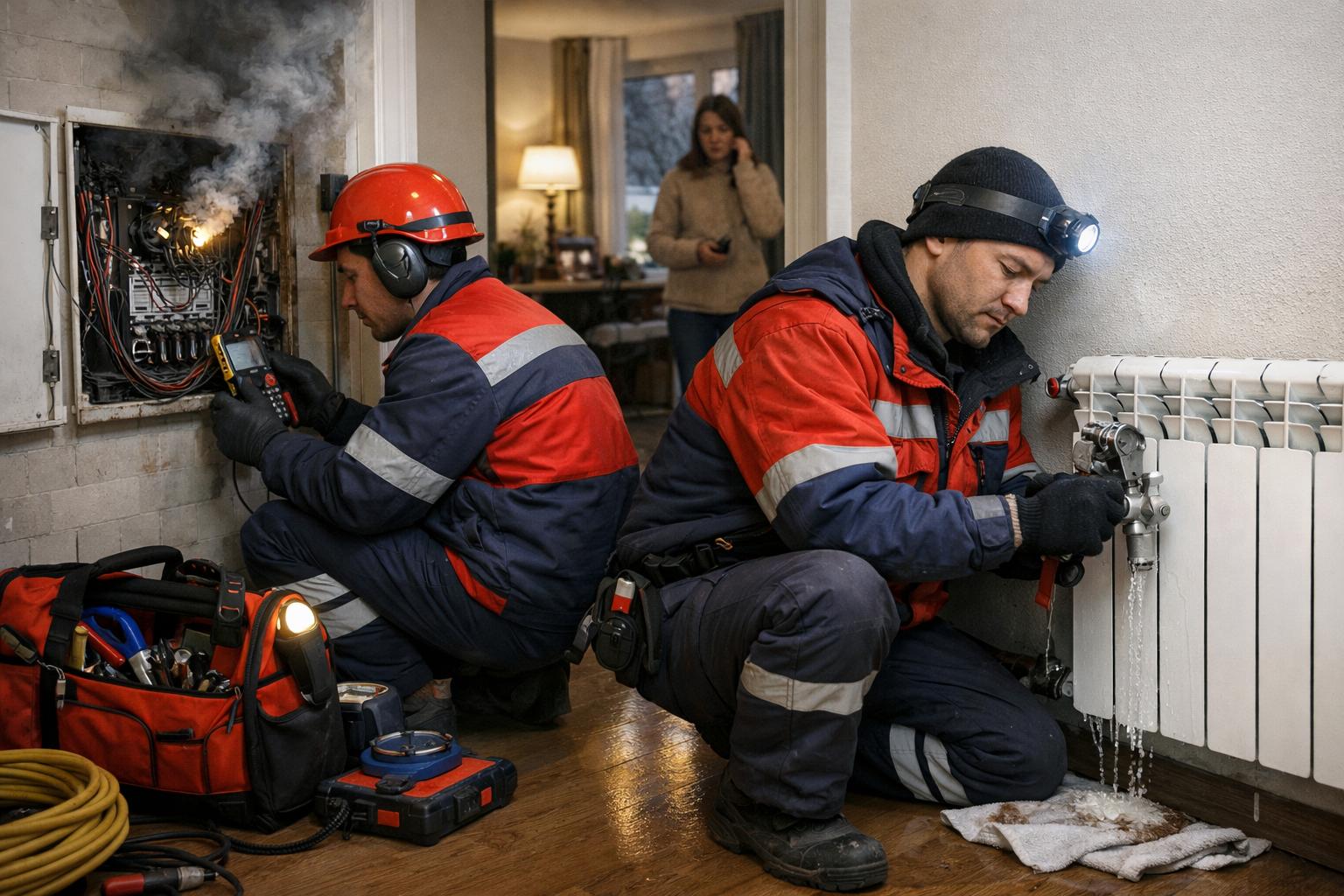 Мгновенный выезд аварийной бригады 24/7 — Инженерные коммуникации 8 495 744 67 74 спешат на помощь