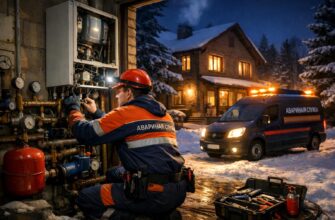 Аварийная служба для коттеджа: оперативный ремонт индивидуального отопления