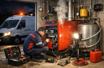 Аварийная служба для частного дома: ремонт дизельной котельной