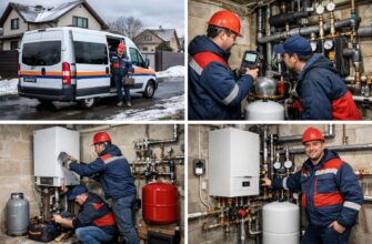 Аварийная служба частного дома: этапы установки автономного отопления