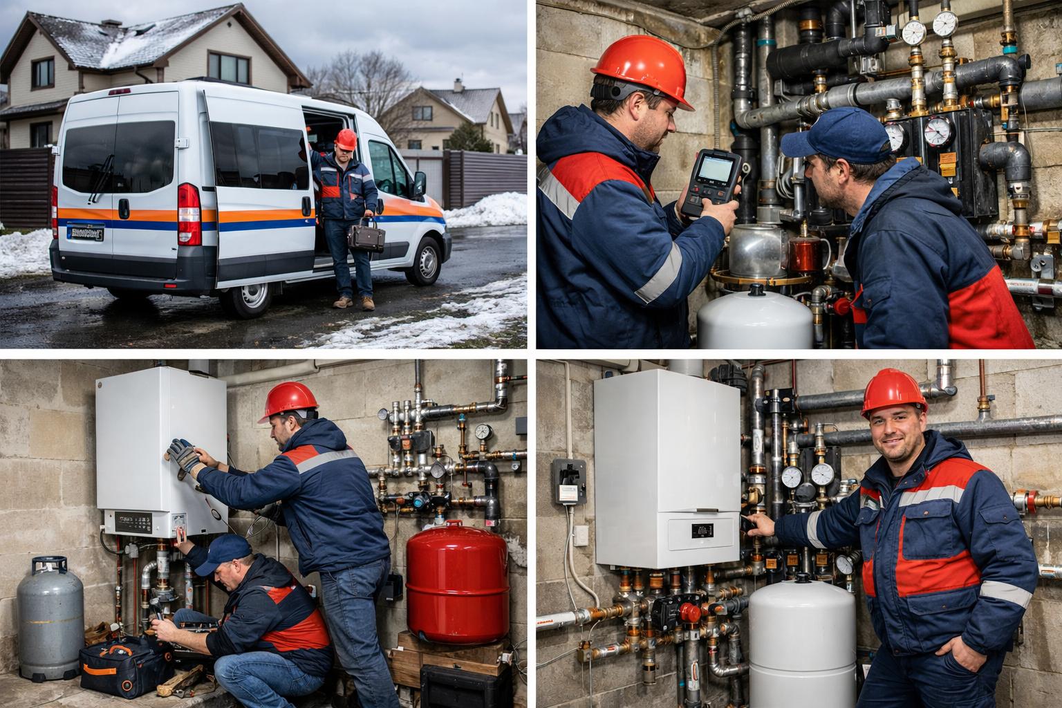 Срочный выезд и профессиональная диагностика 24/7 — «Аварийная служба - системы отопления водоснабжения 8 495 744 67 74» на месте уже через часы