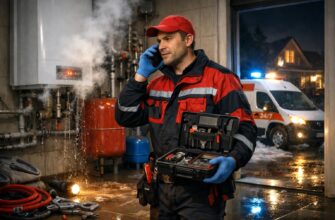 Аварийная служба котельного оборудования частного дома