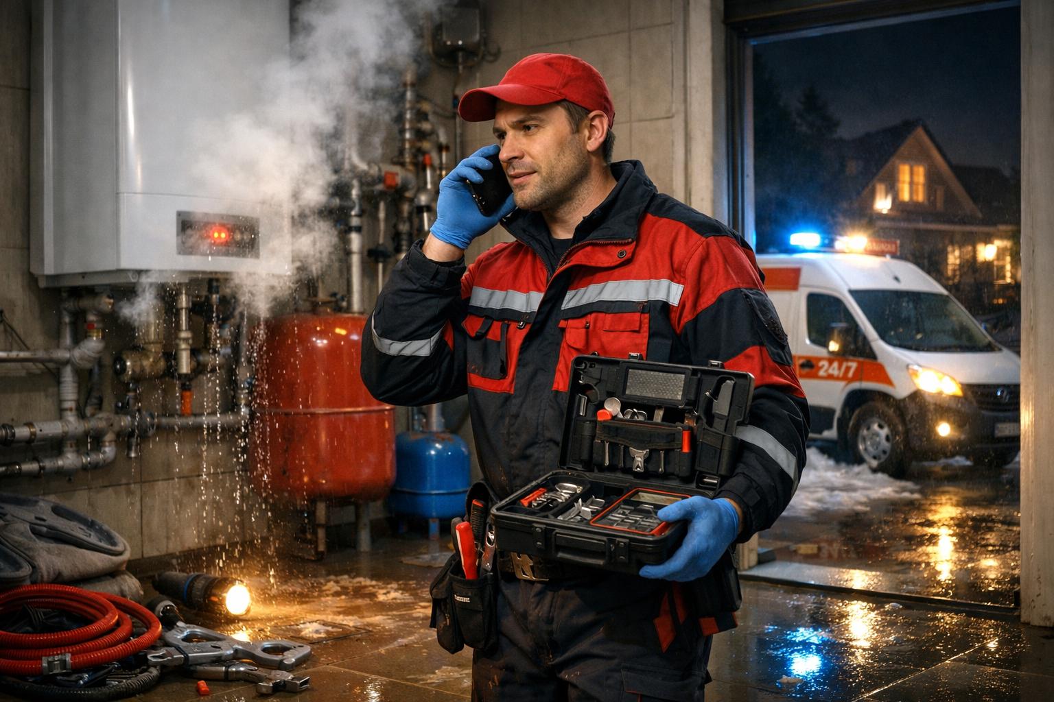 Аварийная служба - системы отопления водоснабжения 8 495 744 67 74: 24/7 экстренная помощь для частного дома