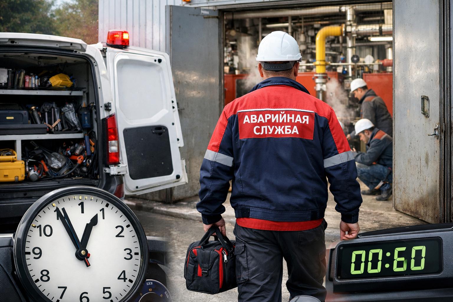 Аварийная служба ООО Холдинг СпецСтройАльянс — выезд на объект за 60 минут