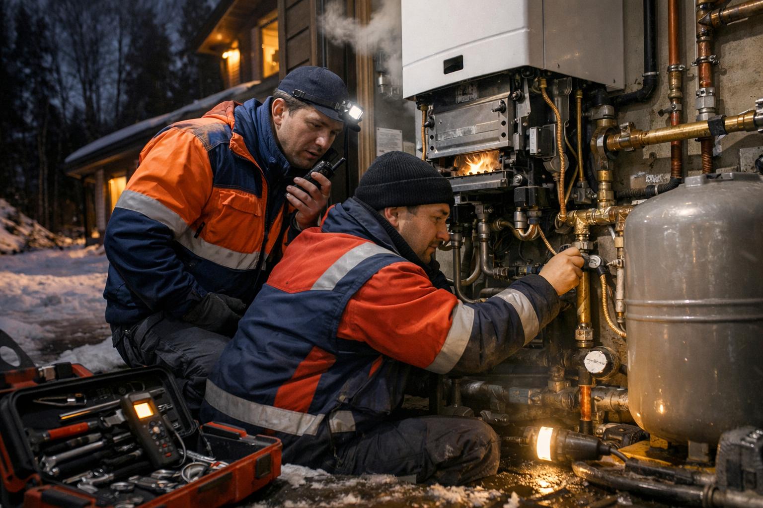 Аварийная служба - системы отопления водоснабжения 8 495 744 67 74: круглосуточная помощь при авариях газового отопления