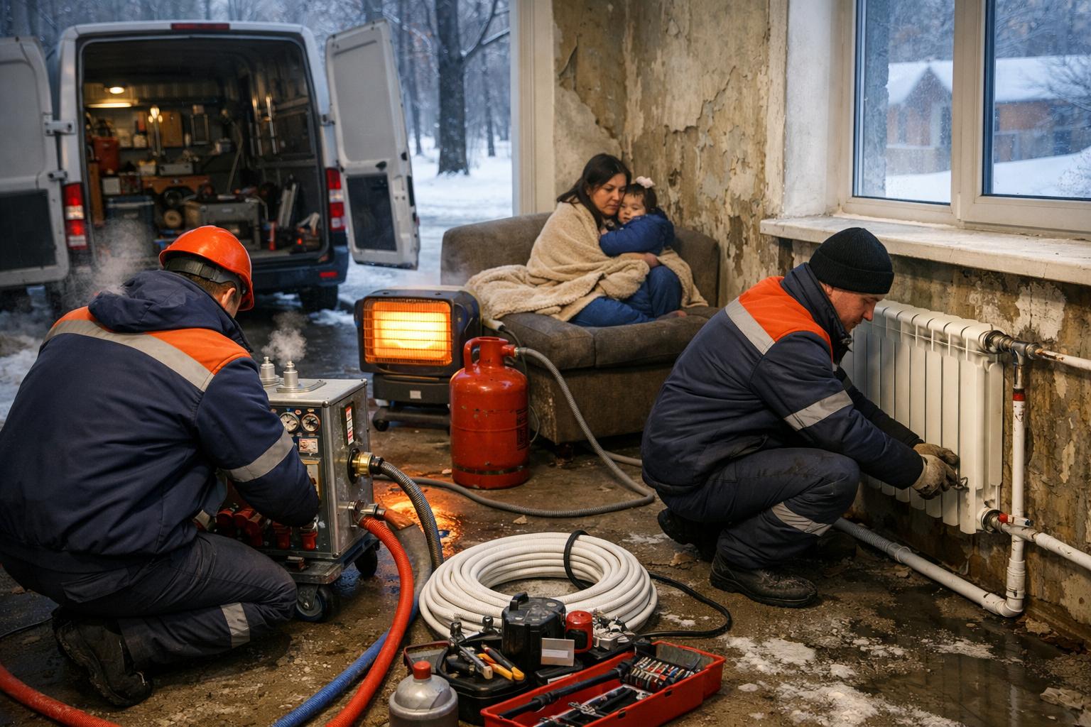 Аварийная служба - системы отопления водоснабжения 8 495 744 67 74: экстренный выезд 24/7 — тепло возвращаем мгновенно