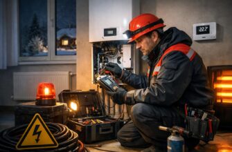 Аварийная служба для электрического индивидуального отопления