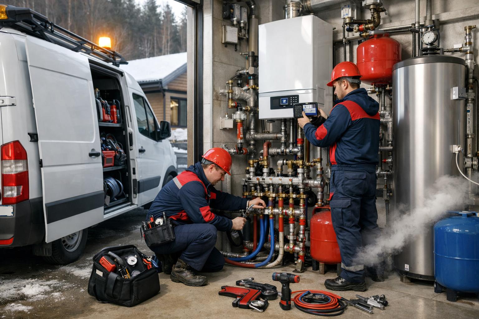 Аварийная служба - системы отопления водоснабжения 8 495 744 67 74: быстрое и надёжное решение для загородного дома