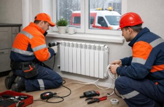 Аварийная служба: монтаж радиаторов для электрического отопления