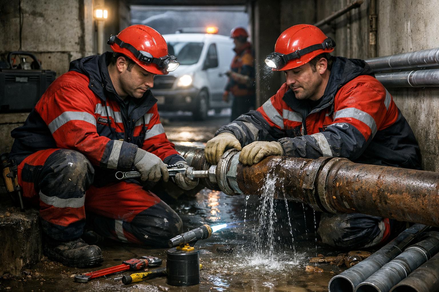 Срочная замена труб — круглосуточный выезд и оперативное устранение аварий