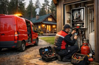 Аварийная служба и монтаж котельного оборудования для дачи