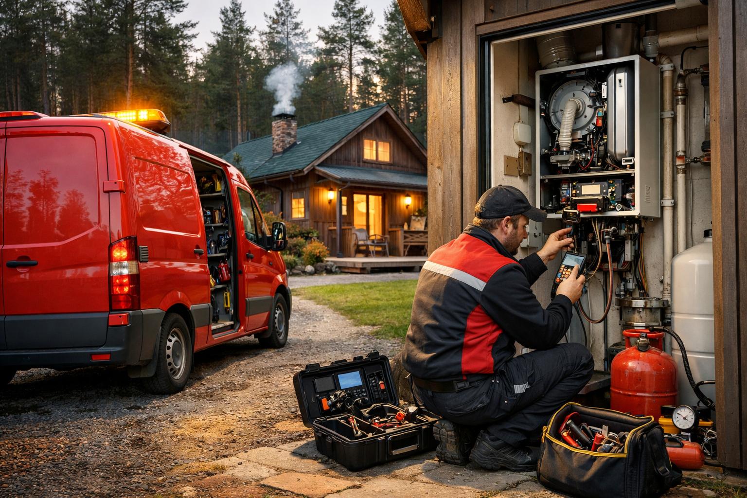 Срочный выезд и диагностика котлов на даче — 24/7, быстро и профессионально!