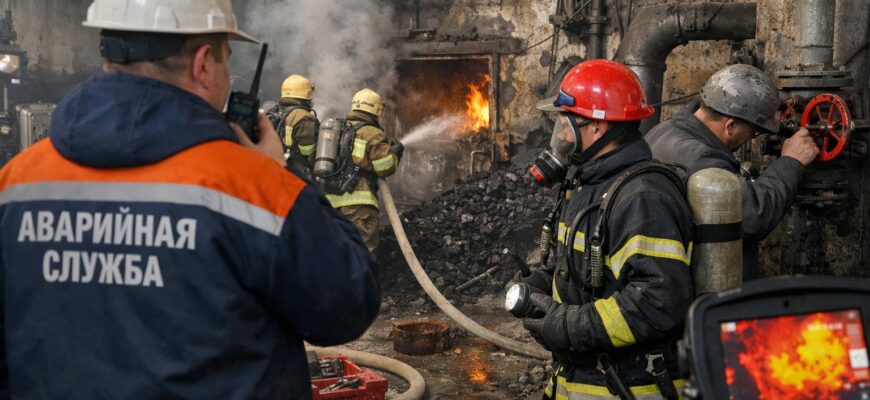 Аварийная служба: что делать при аварии на угольной котельной дома