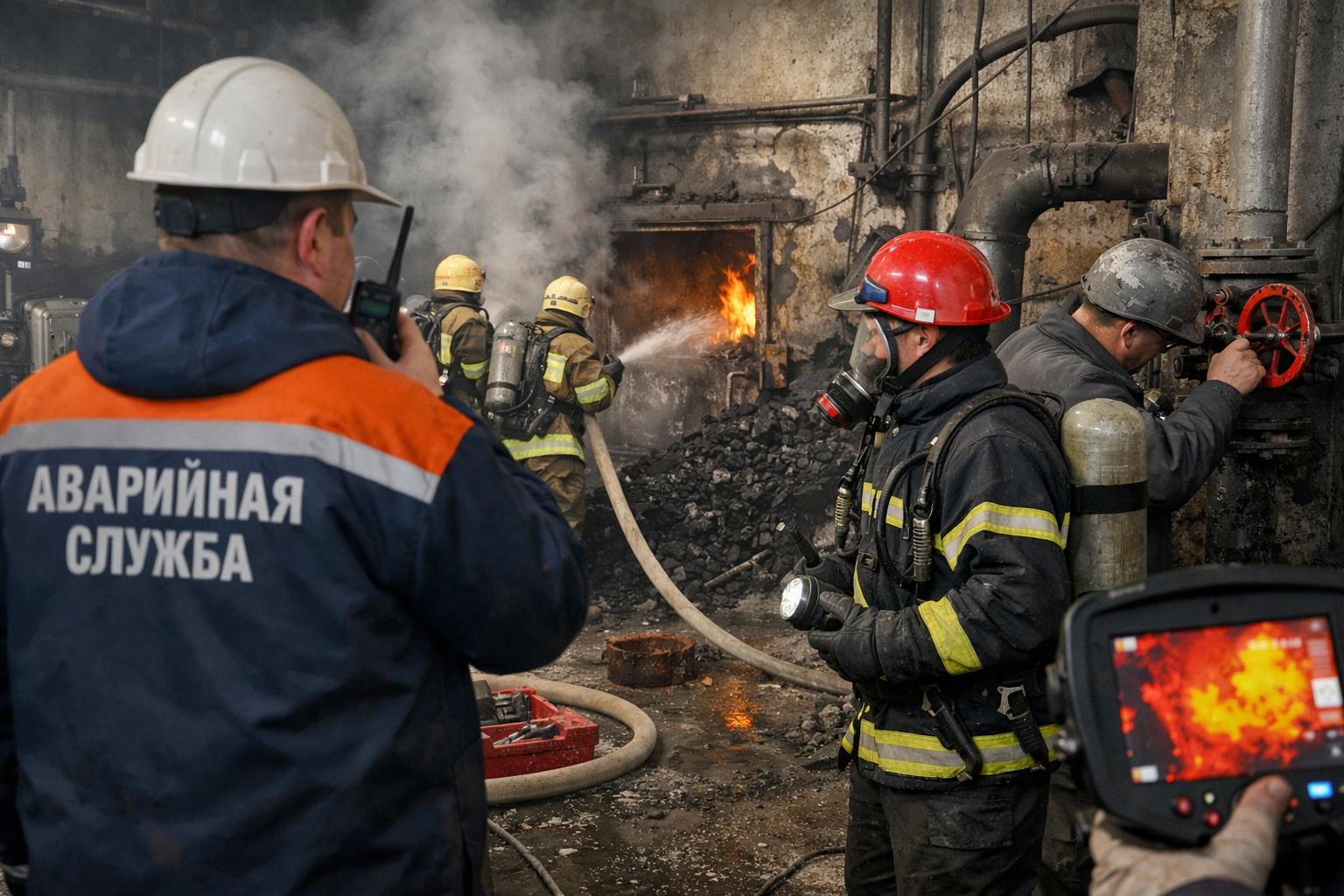 Аварийная служба: оперативная реакция при аварии на угольной котельной дома