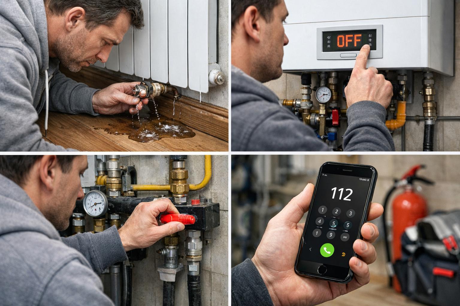 Срочно: первые шаги при поломке системы отопления в коттедже