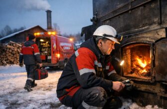 Аварийная служба для дровяных котельных