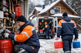 Аварийная служба частного дома: защита отопления загородного дома и выбор антифриза