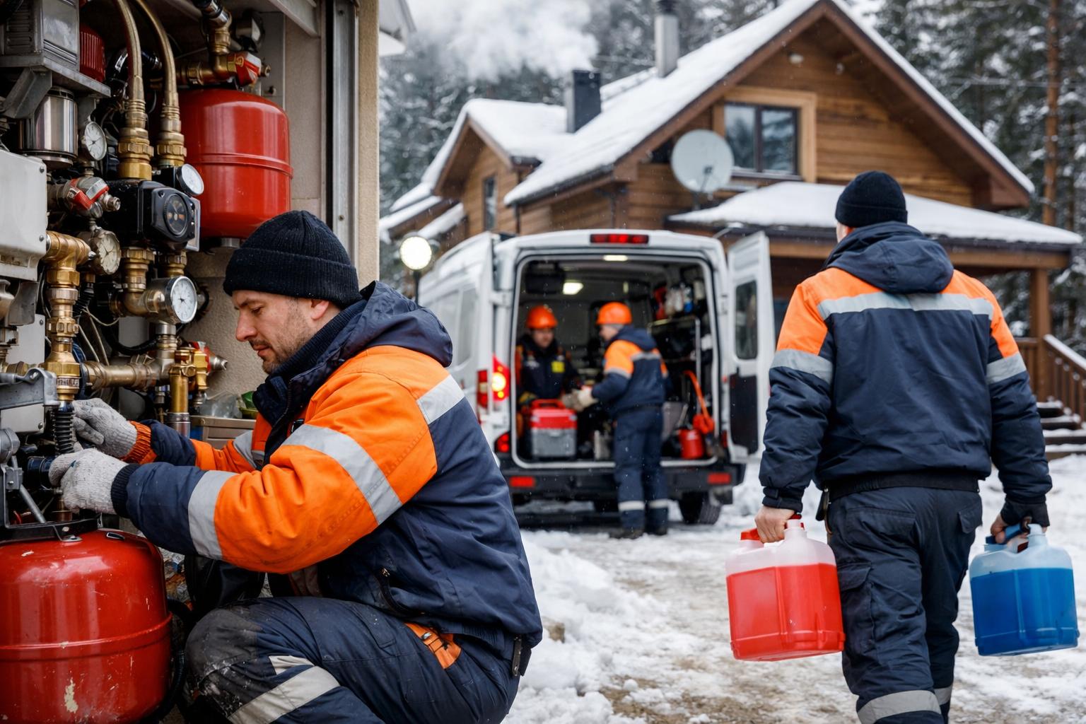Срочный выезд аварийной бригады — оперативное восстановление отопления круглосуточно