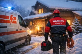 Аварийная служба для частного дома: электрическое отопление WARMOS