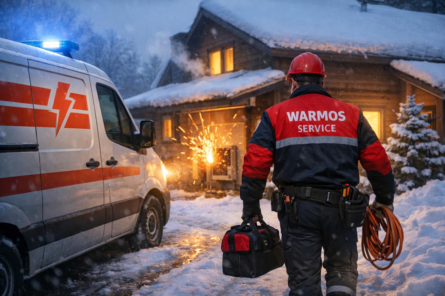 Молниеносный выезд 24/7 — экстренный ремонт электрического отопления WARMOS