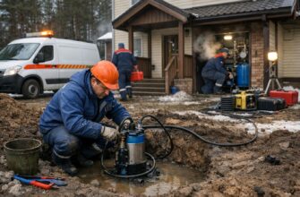 Индивидуальное водоснабжение частного дома: монтаж ремонт и аварийная служба