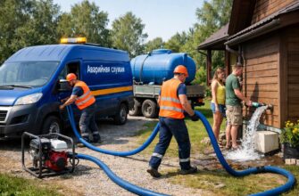 Аварийная служба для частного дома: как обеспечить бесперебойное летнее водоснабжение