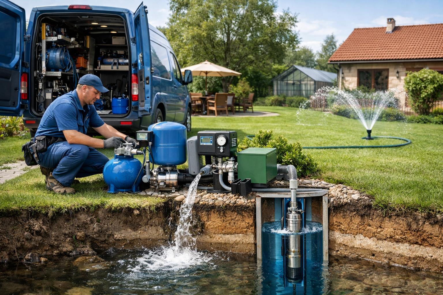 Бесперебойное летнее водоснабжение для частного дома — доверьтесь профессионалам
