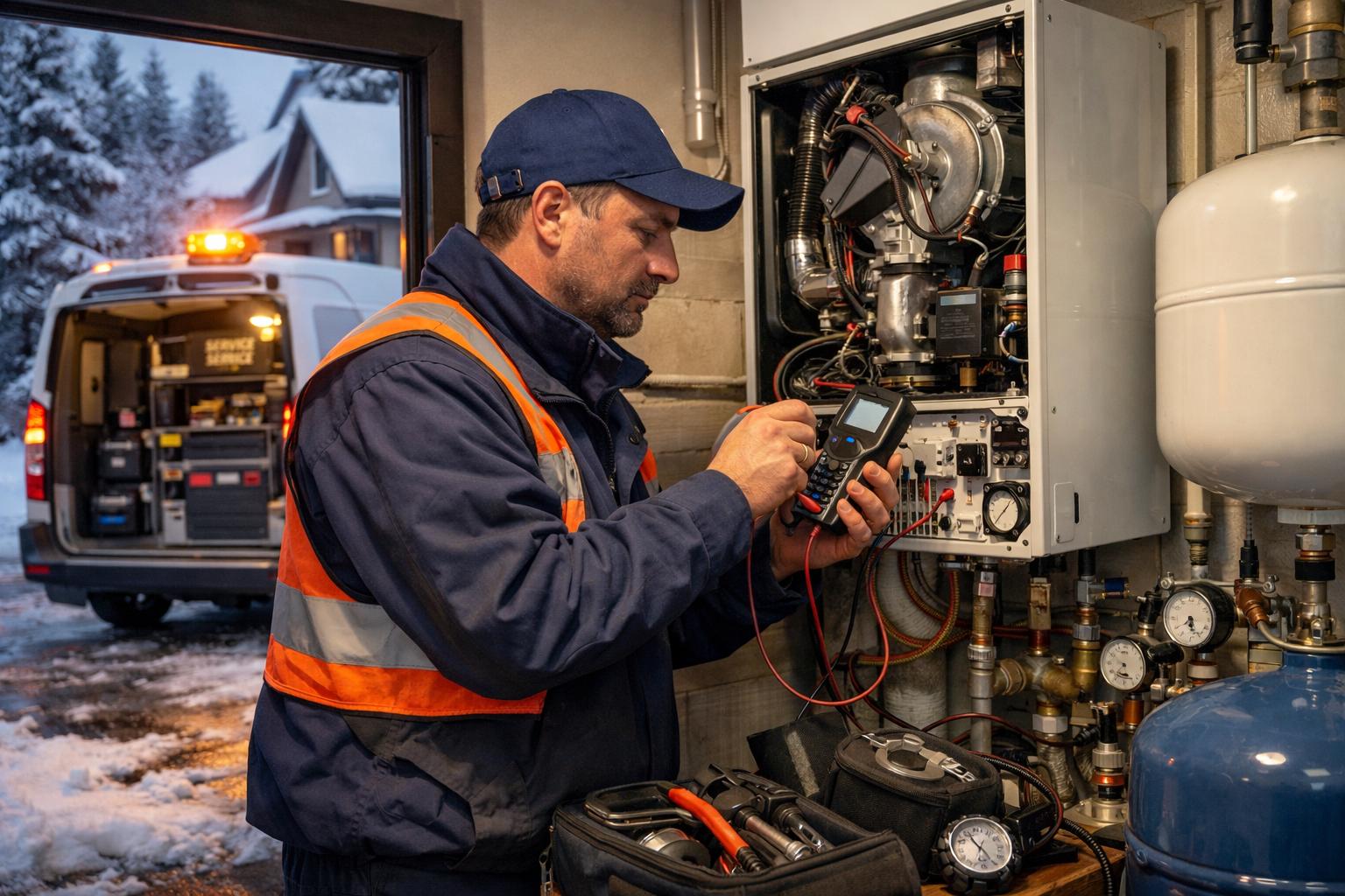 Круглосуточная аварийная помощь для автономной котельной — выезд за 60 минут