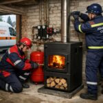 Срочный монтаж дровяной системы отопления в частном доме