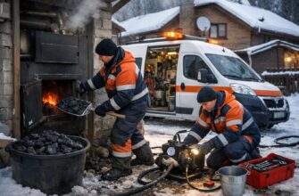 Аварийная служба для частного дома: оперативная помощь при отоплении углем