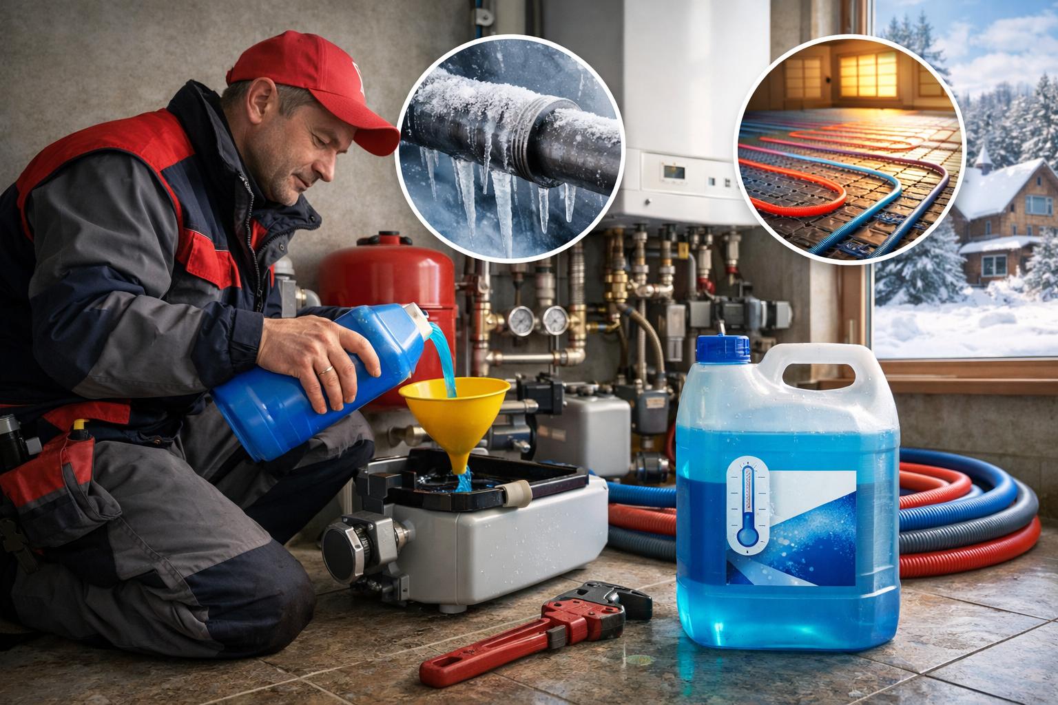 Почему антифриз — оптимальное решение для автономного отопления частного дома