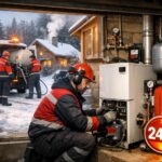 Автономное отопление дачи на жидком топливе: аварийная служба