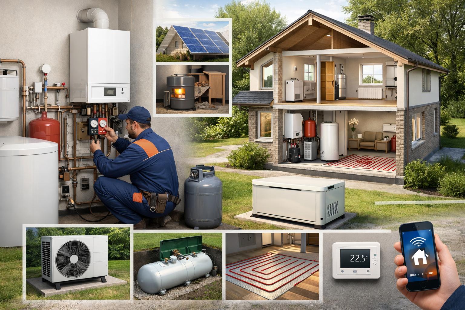 Что такое автономное отопление коттеджа: основные понятия