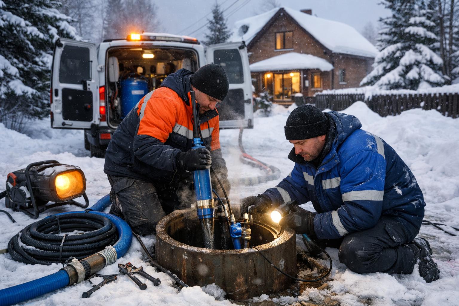 Экспресс-выезд 24/7: аварийное восстановление водоснабжения из скважины